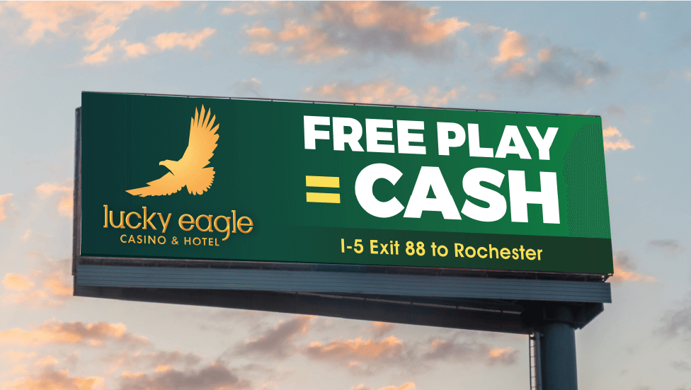 Lucky Eagle Casino - Billboard